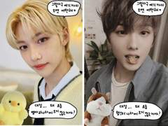 🐹투명포카 도안 배포🐤 병아리햄스터