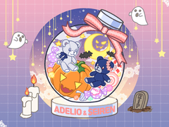 곰돌무드등 움짤 고정틀 커미션