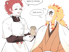 [렌탄ts] 나비저택에서 일하는 딴지ts