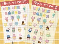[굿노트 스티커] 간식 파티 스티커