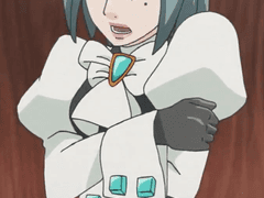 밈블 세 모녀 모습을 역전재판 세 여성 캐릭터로 그려보았어요.