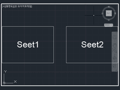 Auto Cad의 알면 편한 기능 : 배치탭과 뷰포트