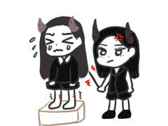 악마와 천사 낭닿