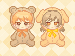 동물 봉제인형 SD 고정틀 커미션