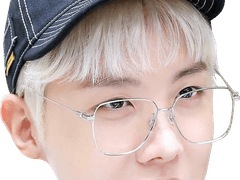 [방탄소년단] 제이홉 얼굴 키링 도안