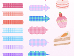 [으뜨거따시] 🧁굿노트 스티커_03🍰