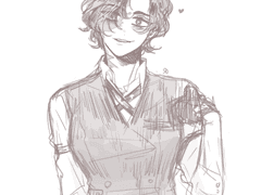 [자캐] 러프 그림