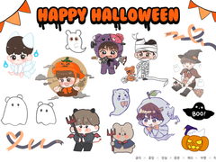 세븐틴 승관 할로윈 팬아트 합작