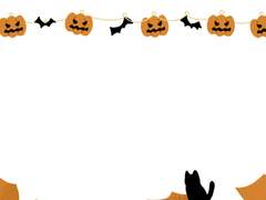 할로윈 헤더 프레임