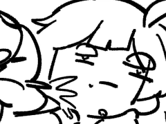 할로윈기념으로 낙퀄만화를 그려봤숴