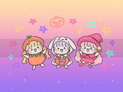 할로윈ver 조랭이떡 고정틀 커미션