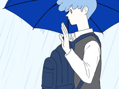 006. 비에 젖는 날의 웃음