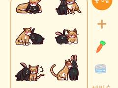 바레타 메이링 토끼와 고양이 Ver. 키링 도안 무료 배포