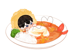 튀김 카게야마 키링 도안 공유