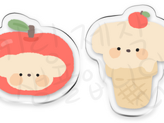 [데못죽]TeSTAR 테스타 문댕댕 스티커 & 키링 도안 유료배포