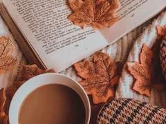 가을, 책갈피, 너.