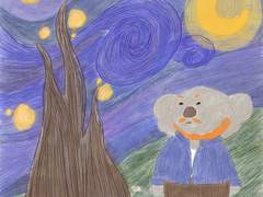 솜뭉치가 빛나는 밤