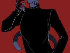 할로윈날 그렸던 낙서+@