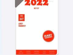 [전자노트]Nct 127 2022 시즌그리팅 다이어리 pdf 1차 시안(공식 아님)