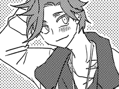 시안 짧머 한 만화