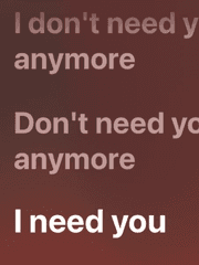 words are not enough