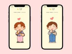 아슈크림 미클 핸드폰 배경화면