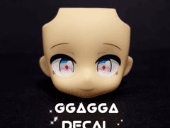 자캐 넨도로이드 헤드 데칼 부착 샘플