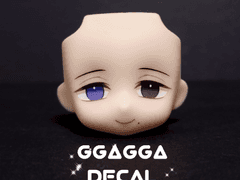 자캐 넨도로이드 헤드 데칼 부착 샘플