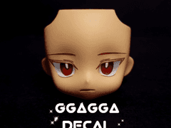 자캐 넨도로이드 헤드 데칼 샘플