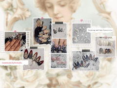 두더지 커스텀 네일팁 커미션