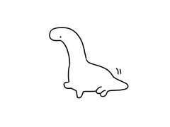 [굿노트 스티커] 즐거운 꽁뇽동산