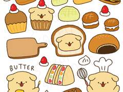 [굿노트스티커] 빵빵한 댕댕 스티커