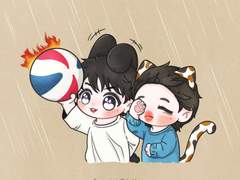 🐰💜🐥 빗속 농구