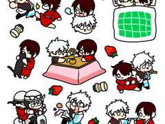 긴타카 무료배포 스티커 도안1