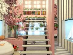 화이트톤, 핑크, 파스텔톤 / 사막, 궁전