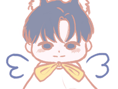 데못죽 아크릴 키링 도안 (청우)