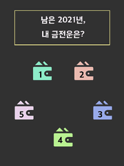 (10) 남은 2021년, 나의 금전운은?