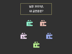 <2번> 남은 2021년, 나의 금전운