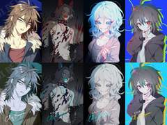 포토카드 도안 배포2(세포신곡 2차 굿즈)