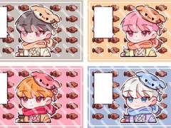 개륵 [ 붕어빵 금, 흑, 핑, 은 문댕즈 도안 ]