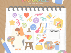 [굿노트] 낙서 스티커