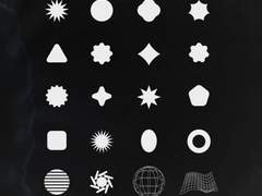 [굿노트 스티커] 심플 도형 스티커