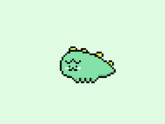 니니즈 / 카카오 프렌즈 도트 배경화면