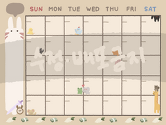 우정리노트 달력