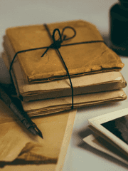 서찰 전하는 아이