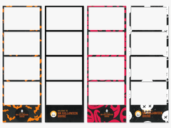 [무료] 에스엠 할로윈 슴로윈 포토매틱 프레임 도안