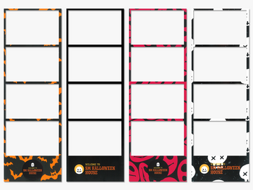 [무료] 에스엠 할로윈 슴로윈 포토매틱 프레임 도안