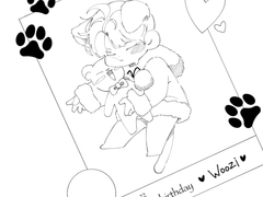 Happy birthday Woozi🐱