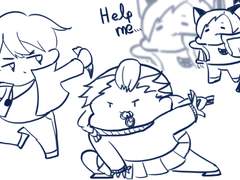 데바데 지인들에게 준 연성 백업