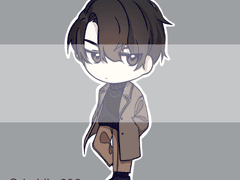 유중혁 아크릴 키링 도안